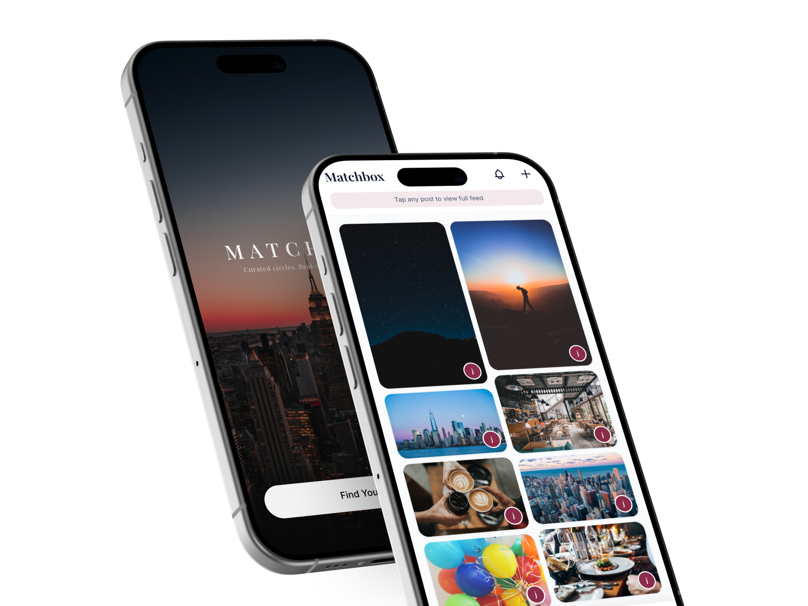 Matchbox app screen